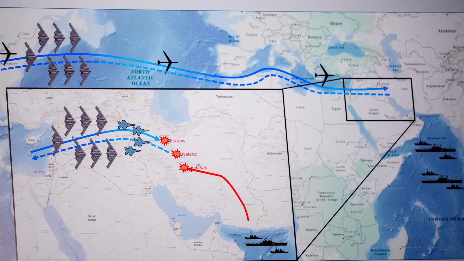 iran-frappe-site nucleaire-midnight-hammer